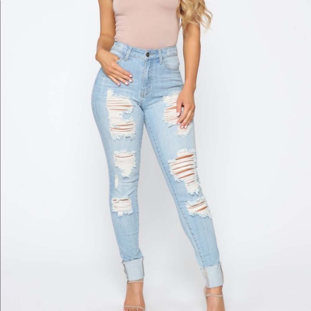 High Waisted Jeans